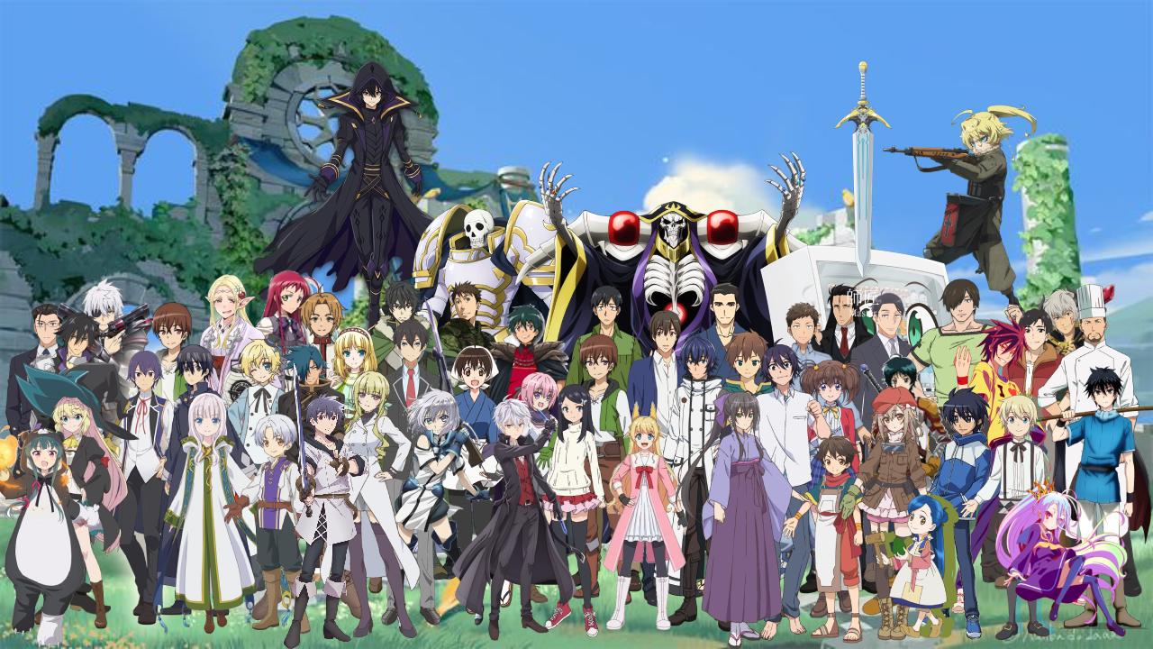 Characters with roles that go to different worlds